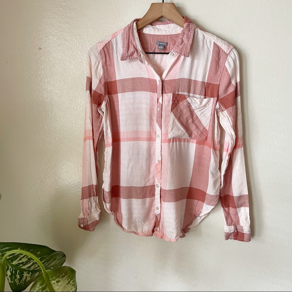 Aerie | Plaid Buttondown Shirt